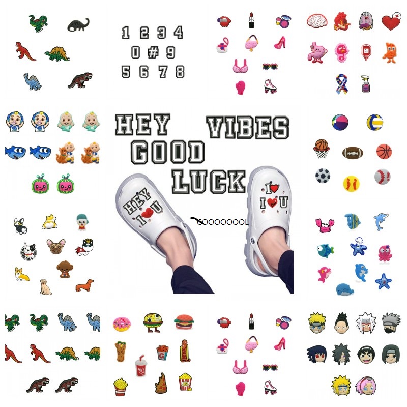 DHL 1000Pcs cartoon character PVC Rubber Shoe Charms Shoes Accessories clog Jibz fit for Wristband Croc buttons Decorations as Gift A001, White;pink
DHL 1000Pcs cartoon character PVC Rubber Shoe Charms Shoes Accessories clog Jibz fit for Wristband Croc buttons Decorations as Gift A001, White;pink