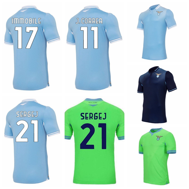 2020 2021 Lazio Soccer Jersey 17 IMMOBILE 10 LUIS ALBERTO 11 CORREA 20 CAICEDO 21 SERGEJ 29 LAZZARI 33 ACERBI Football Shirt Kits, With patch
2020 2021 Lazio Soccer Jersey 17 IMMOBILE 10 LUIS ALBERTO 11 CORREA 20 CAICEDO 21 SERGEJ 29 LAZZARI 33 ACERBI Football Shirt Kits, With patch