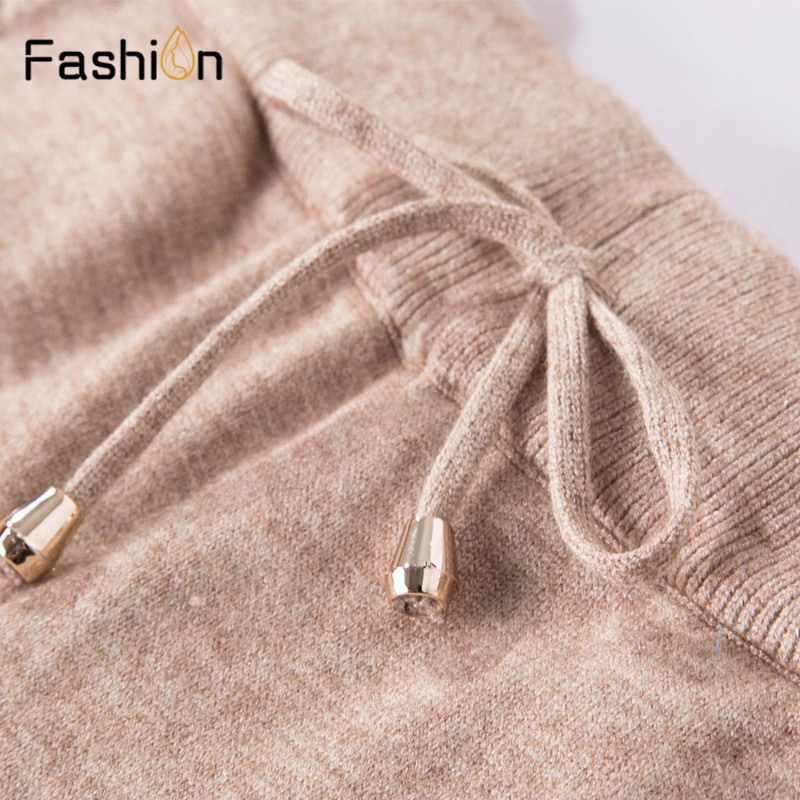 Women Sweater Suit and sets Knitted Sweaters Pants 2PCS Track Suits Woman Casual Knitted Trousers+Jumper Tops Clothing Set T200116