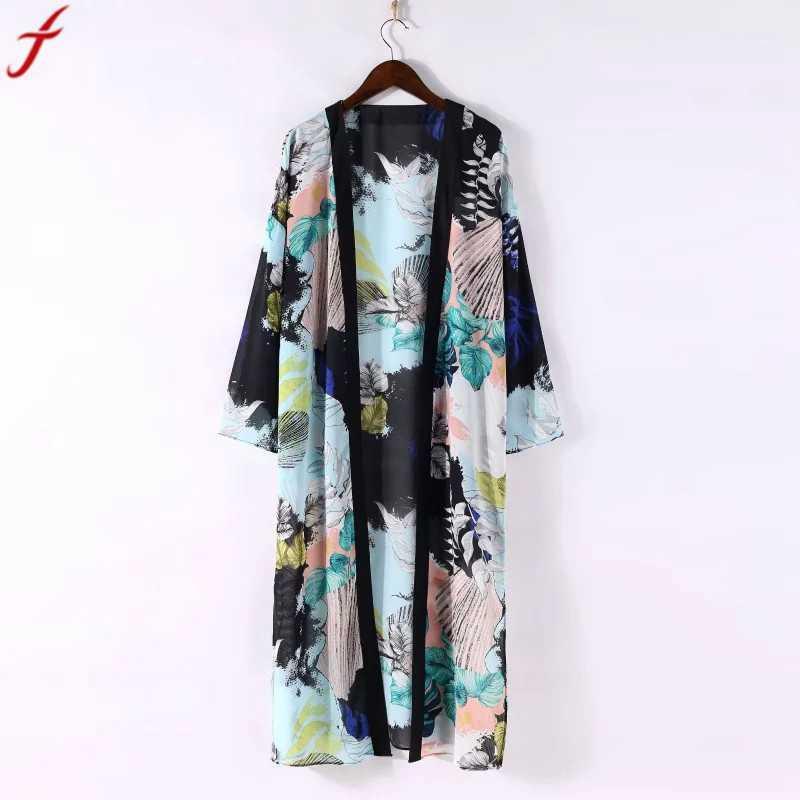 Women' Blouses & Shirts Women Boho Floral Printed Long Blouse Loose Shawl Kimono Cardigan Beach Cover Up Shirt Outwear Blusa Mujer Feminino, As pic
Women' Blouses & Shirts Women Boho Floral Printed Long Blouse Loose Shawl Kimono Cardigan Beach Cover Up Shirt Outwear Blusa Mujer Feminino, As pic