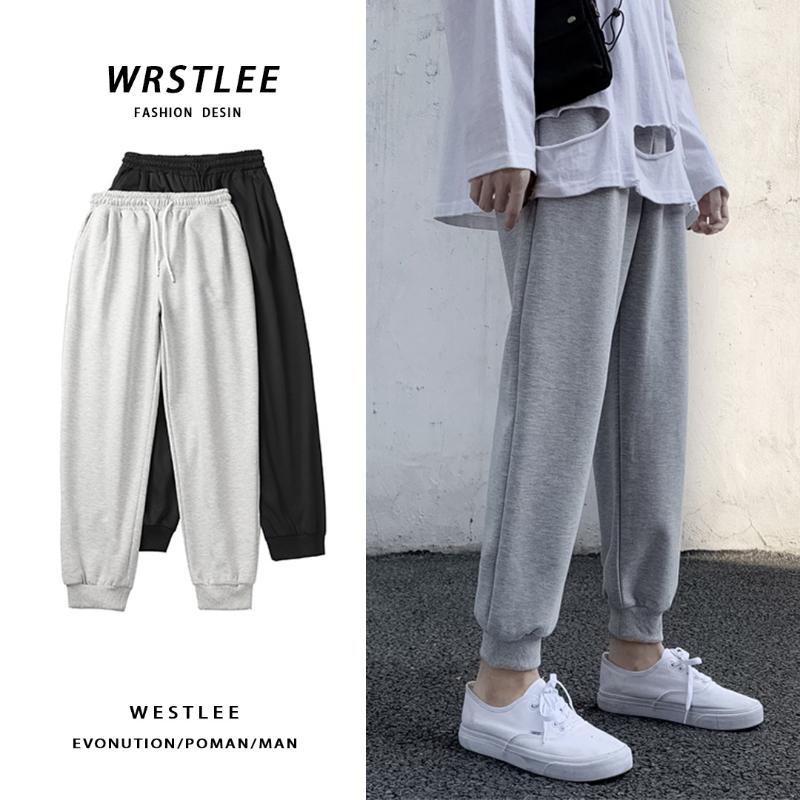 2021 Spring New Trend Young Casual Sweatpants Loose Full Length Pants Outdoor Street Simple Korean Style Drawstring Men Clothing, Black
2021 Spring New Trend Young Casual Sweatpants Loose Full Length Pants Outdoor Street Simple Korean Style Drawstring Men Clothing, Black