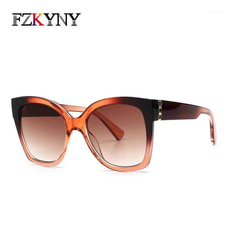 FZKYNY Fashion Elegant Cat Eye Sunglasses Women Designer Large Gradient Frame Sunglasses Super Star Style Eyewear1
FZKYNY Fashion Elegant Cat Eye Sunglasses Women Designer Large Gradient Frame Sunglasses Super Star Style Eyewear1