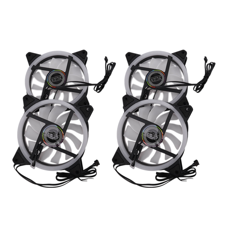 Computer PC Case Fan RGB Adjust LED Fan Quiet Remote Computer Cooler Cooling RGB Case Fans (4PCS+1 Controller
Computer PC Case Fan RGB Adjust LED Fan Quiet Remote Computer Cooler Cooling RGB Case Fans (4PCS+1 Controller