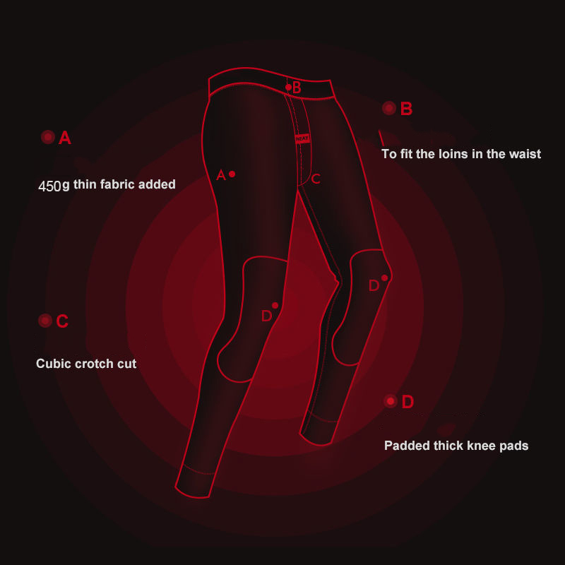 Winter Warm Thermal Underwear Bottoms Men Leggings Thermos Pants Male Wool Cotton Thick Underwear Trousers Men's Warm Knee Pants 201023