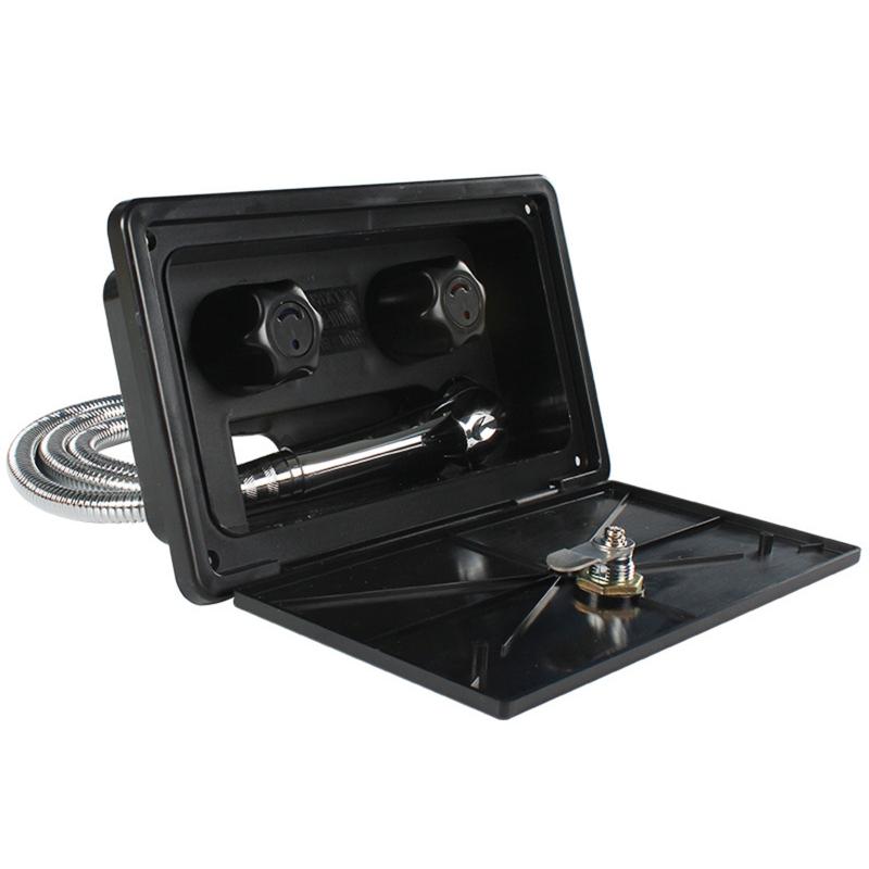 White/Black RV Exterior Shower Box Kit with Lock Boat Marine Camper Motorhome Caravan Accessories
White/Black RV Exterior Shower Box Kit with Lock Boat Marine Camper Motorhome Caravan Accessories