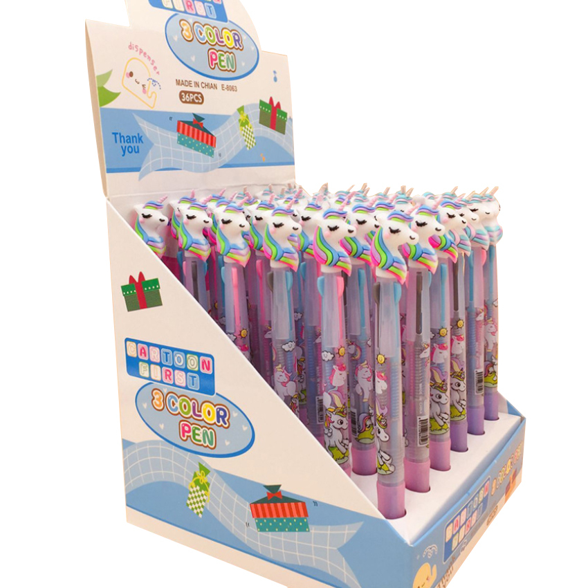 30pcs/lot Lovely cartoon 3 In 1 Multi Color Writing ballpoint pen students black office signature pen Stationery for office 201111, Blue;orange
30pcs/lot Lovely cartoon 3 In 1 Multi Color Writing ballpoint pen students black office signature pen Stationery for office 201111, Blue;orange