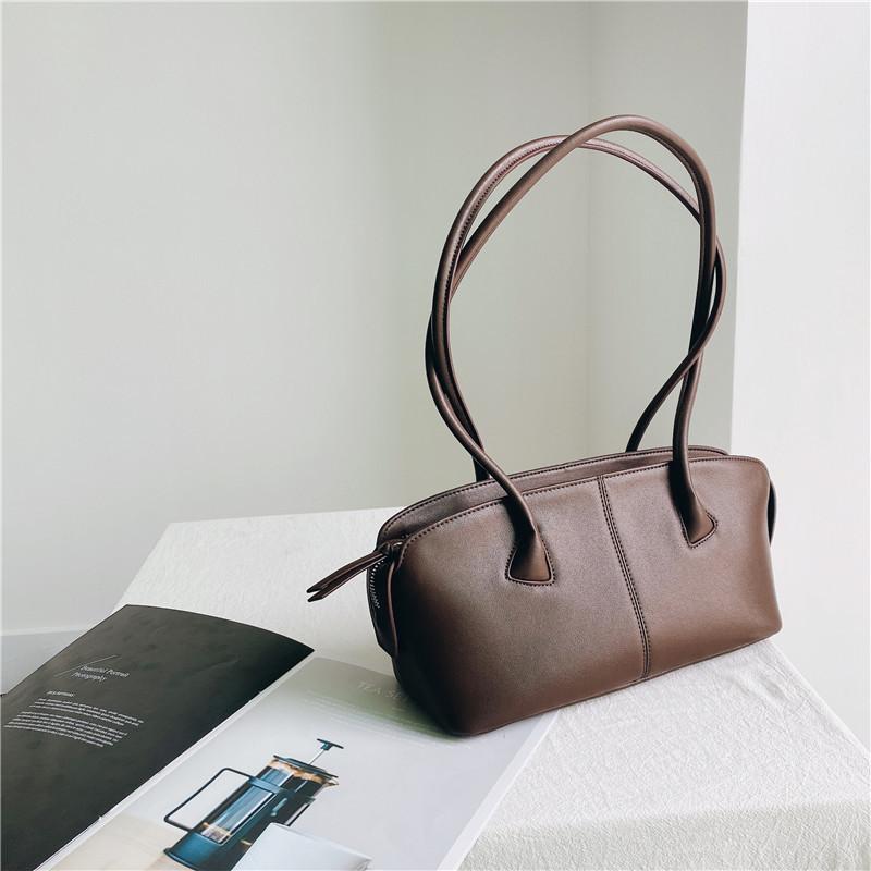 2021 New women's one-shoulder leather underarm bag niche retro cowhy single-shoulder Korean version, Beige
2021 New women's one-shoulder leather underarm bag niche retro cowhy single-shoulder Korean version, Beige