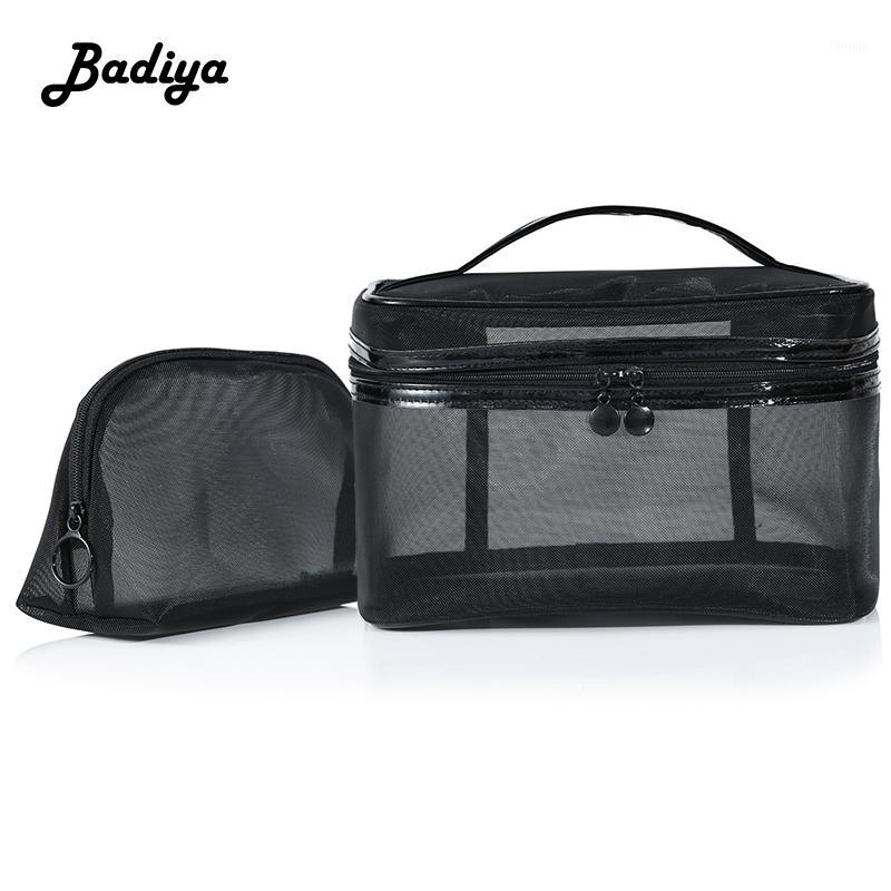 1PCS Women Neceser Clear Cosmetic Bag Travel Fashion Small Large Black Toiletry Makeup Organizer Bag Case Pouch Wash Storage1, Black b
1PCS Women Neceser Clear Cosmetic Bag Travel Fashion Small Large Black Toiletry Makeup Organizer Bag Case Pouch Wash Storage1, Black b