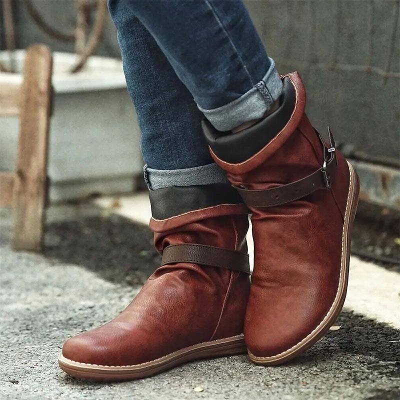 Women Ankle Boots Casual Autumn Woman Short Shoes PU Leather Buckle Female Footwear Women's Slip On Ladies Retro Boots New, Blue
Women Ankle Boots Casual Autumn Woman Short Shoes PU Leather Buckle Female Footwear Women's Slip On Ladies Retro Boots New, Blue