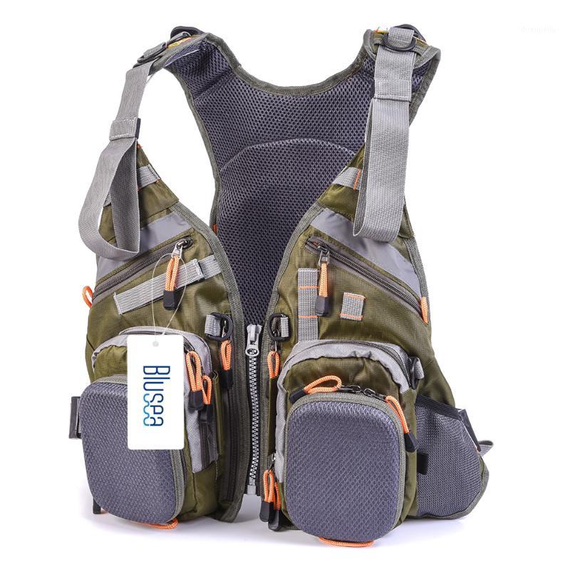 Blusea Mesh Fishing Vest and Backpack Breathable Outdoor Fishing Safety Life Jacket Clothes Equipment1
Blusea Mesh Fishing Vest and Backpack Breathable Outdoor Fishing Safety Life Jacket Clothes Equipment1