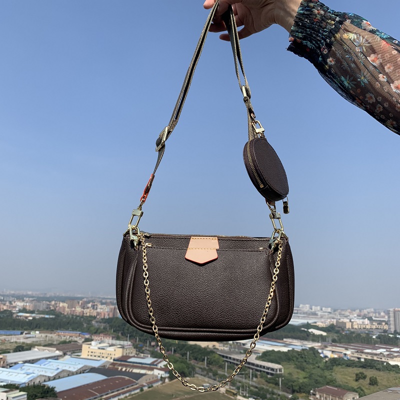 Hot Favorite Multi Pochette Designer messenger bags Handbag Purse Genuine Leather Flower Shoulder Crossbody Bag Ladies 3 Pcs/set Purses, Brown flower-red shoulder strap
Hot Favorite Multi Pochette Designer messenger bags Handbag Purse Genuine Leather Flower Shoulder Crossbody Bag Ladies 3 Pcs/set Purses, Brown flower-red shoulder strap