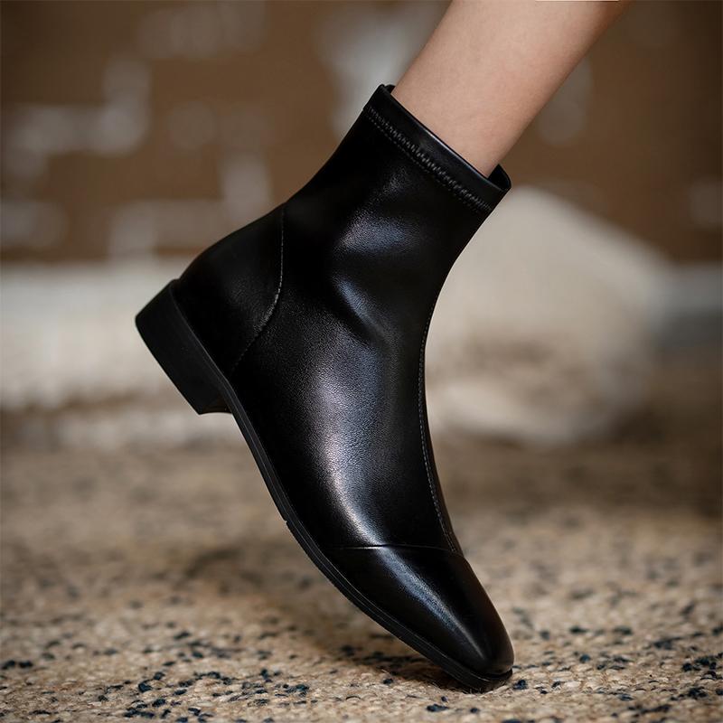 Brand Boots Women 100% Leather Shoes Woman Thick Heeled Genuine Leather Motorcycle Boots Women Autumn Winter, Black
Brand Boots Women 100% Leather Shoes Woman Thick Heeled Genuine Leather Motorcycle Boots Women Autumn Winter, Black