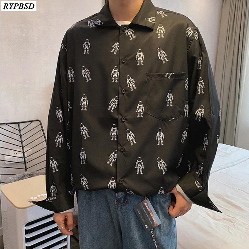 Men Korean Shirt Fashion Casual Loose Long sleeve Streetwear Male Social Shirt for Men High Quality Harajuku -5XL, Black
Men Korean Shirt Fashion Casual Loose Long sleeve Streetwear Male Social Shirt for Men High Quality Harajuku -5XL, Black