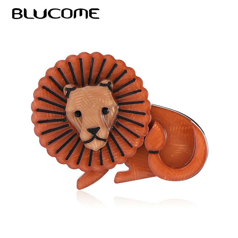 Pins, Brooches Blucome Cartoon Brown Lion Shape Brooch Corsage For Child Men Cool Handmade Animal Collection Lapel Pin Badge Jewelry
Pins, Brooches Blucome Cartoon Brown Lion Shape Brooch Corsage For Child Men Cool Handmade Animal Collection Lapel Pin Badge Jewelry