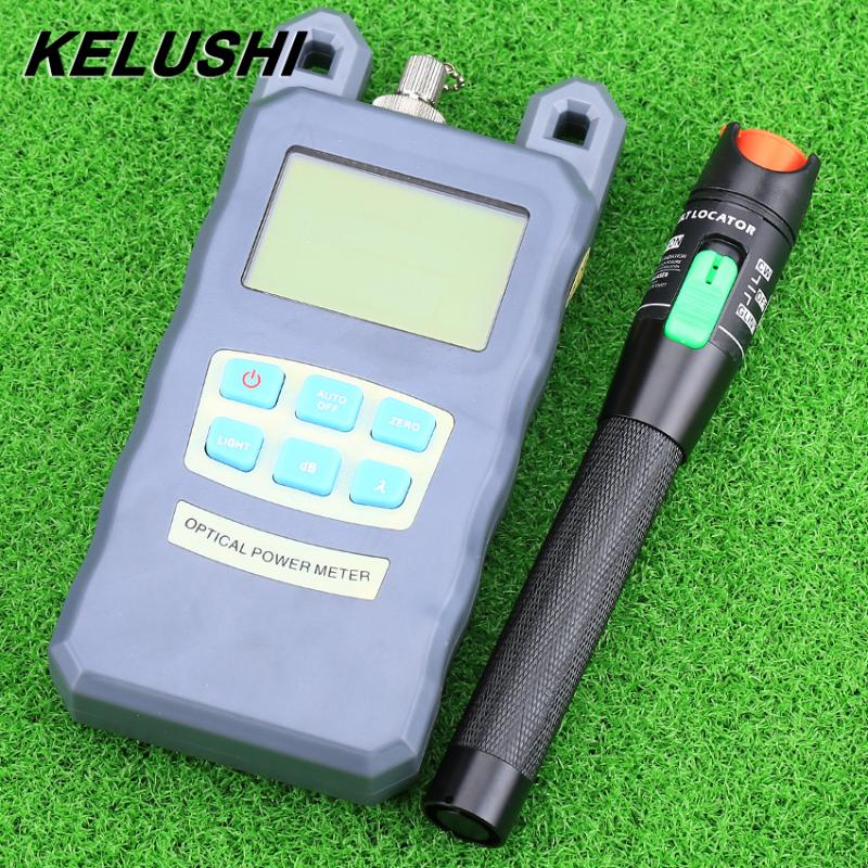 KELUSHI FTTH 1/10/20/30mW Visual Fault Locator -70dBm~+10 dBm Optical Power Meter Fiber Optic Cable Tester 1-30km Tools
KELUSHI FTTH 1/10/20/30mW Visual Fault Locator -70dBm~+10 dBm Optical Power Meter Fiber Optic Cable Tester 1-30km Tools