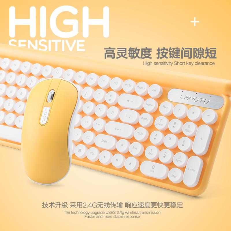 The Way the Wolf Wireless Keyboard and Mouse Set Game Office Household Mute Laptop Computer Keyboard and Mouse Kit
The Way the Wolf Wireless Keyboard and Mouse Set Game Office Household Mute Laptop Computer Keyboard and Mouse Kit