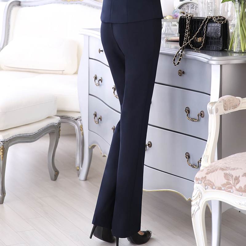 Professional Women's Formal Trousers - Slim Fit Work Pants For Office Ladies