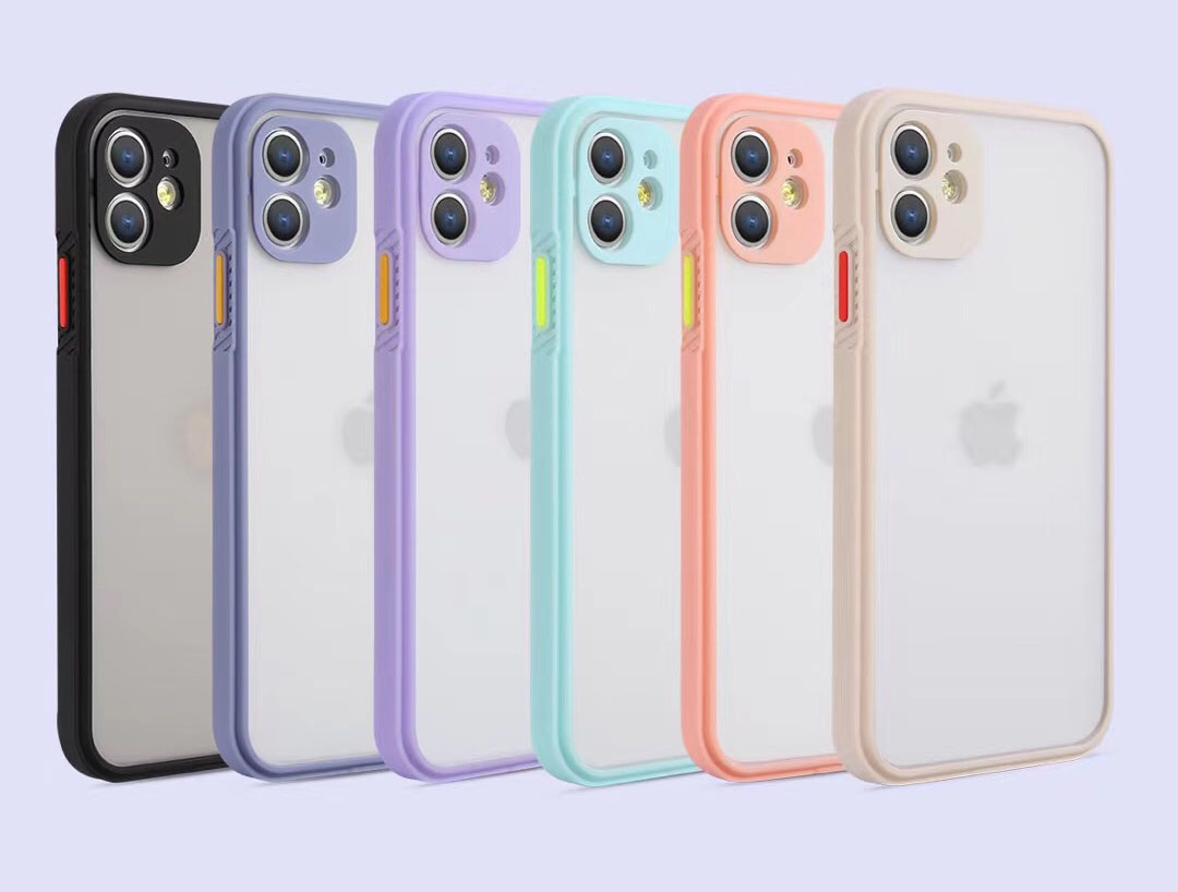 Shockproof Translucence Phone Case for iphone 13 11 12 Mini Pro Max XR XS 8 7 Plus Straight edge Skin Feel, Mix colors/remark colors
Shockproof Translucence Phone Case for iphone 13 11 12 Mini Pro Max XR XS 8 7 Plus Straight edge Skin Feel, Mix colors/remark colors