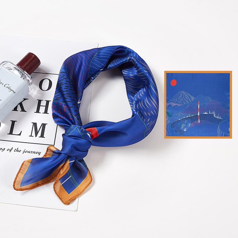 Women Small Square Satin Silk Scarf Print Wrap Foulard Femme Handkerchief Bandana Neck Hair Skinny Tie Scarves Shawls 2021
Women Small Square Satin Silk Scarf Print Wrap Foulard Femme Handkerchief Bandana Neck Hair Skinny Tie Scarves Shawls 2021