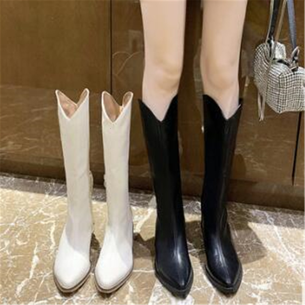 New Women's 2021 Luxury Leather Heels Winter Riding Knee High Designer Western Cowboy Boots HTHI, Black
New Women's 2021 Luxury Leather Heels Winter Riding Knee High Designer Western Cowboy Boots HTHI, Black