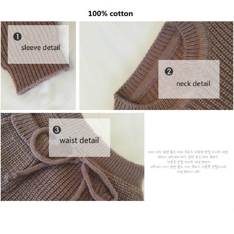Toddler New Autumn Baby Suit Kids Set Children Sweater Skirt Girl Winter Sweaters Set Girls Clothes Two Piece Suit,#3707 201031