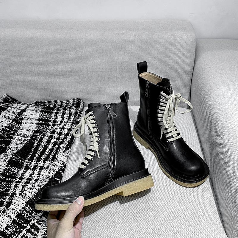 Lace-up knight riding boots women solid round toe mid-calf botas 2-style pu leather shoes female thick low heels motorcycle bota, Black short botas
Lace-up knight riding boots women solid round toe mid-calf botas 2-style pu leather shoes female thick low heels motorcycle bota, Black short botas