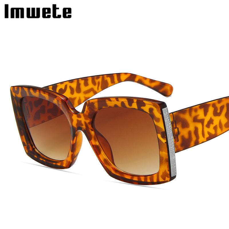 Sunglasses Imwete Retro Oversized Square Women Wen Classic Sun Glasses UV400 Outdoor Frame Leopard
Sunglasses Imwete Retro Oversized Square Women Wen Classic Sun Glasses UV400 Outdoor Frame Leopard