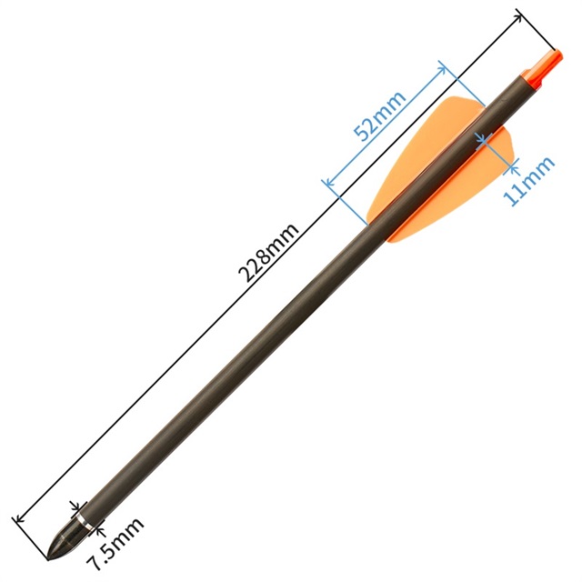 350 spine hunting carbon shaft arrows Archery hunting bow and arrows 7.5 Inch hunting crossbow arrow
350 spine hunting carbon shaft arrows Archery hunting bow and arrows 7.5 Inch hunting crossbow arrow