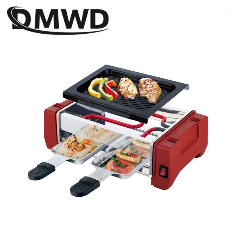 DMWD Electric Raclette Grill Double Layers Smokeless Griddle Non-Stick BBQ Pan Bakeware Skewer Outdoor Barbecue Machine EU plug1
DMWD Electric Raclette Grill Double Layers Smokeless Griddle Non-Stick BBQ Pan Bakeware Skewer Outdoor Barbecue Machine EU plug1