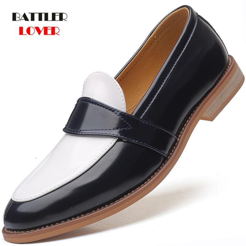 2020 Fashion Pointed Toe Business Dress Shoes Men Loafers Patent Leather Oxford Shoes for Men Formal Mariage Wedding 38-48, 100 pcs choose this
2020 Fashion Pointed Toe Business Dress Shoes Men Loafers Patent Leather Oxford Shoes for Men Formal Mariage Wedding 38-48, 100 pcs choose this
