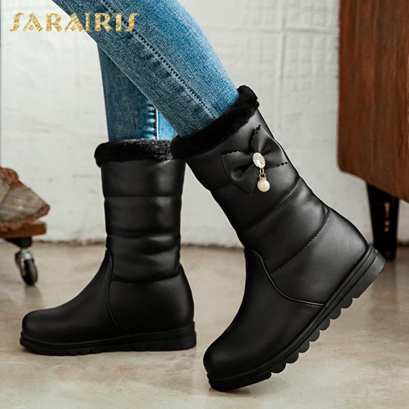 Sarairis 2021 Hot Sale Comfy INS Dropship Boots Woman Shoes Skidproof Walking Sweet Bow Tie Winter Warm Snow Boots Shoes, White
Sarairis 2021 Hot Sale Comfy INS Dropship Boots Woman Shoes Skidproof Walking Sweet Bow Tie Winter Warm Snow Boots Shoes, White