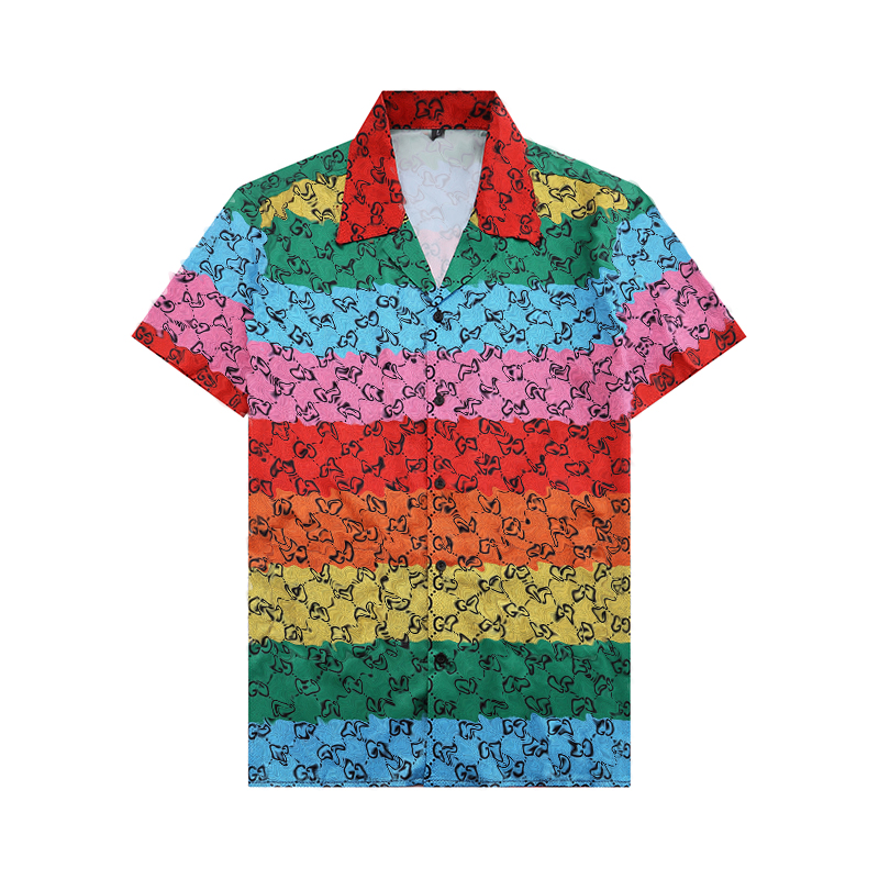 Spring Autumn Long Sleeve Designers Bowling Shirts Men Fashion Colorful Floral Print Dress Shirt Man Regular-Fit Casual Shirt, As the picture shows
Spring Autumn Long Sleeve Designers Bowling Shirts Men Fashion Colorful Floral Print Dress Shirt Man Regular-Fit Casual Shirt, As the picture shows