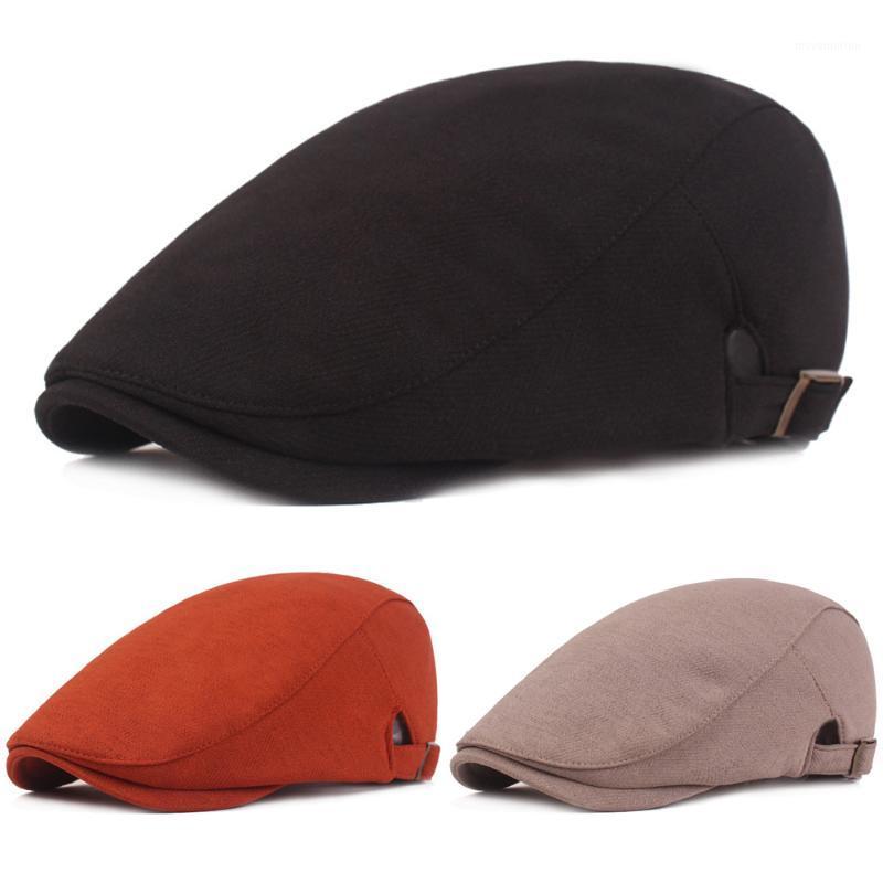 Men Cotton Solid Color Golf Beret Flat Hat Driving Caps Outdoor Newsboy Hats HATCS04391, Black
Men Cotton Solid Color Golf Beret Flat Hat Driving Caps Outdoor Newsboy Hats HATCS04391, Black