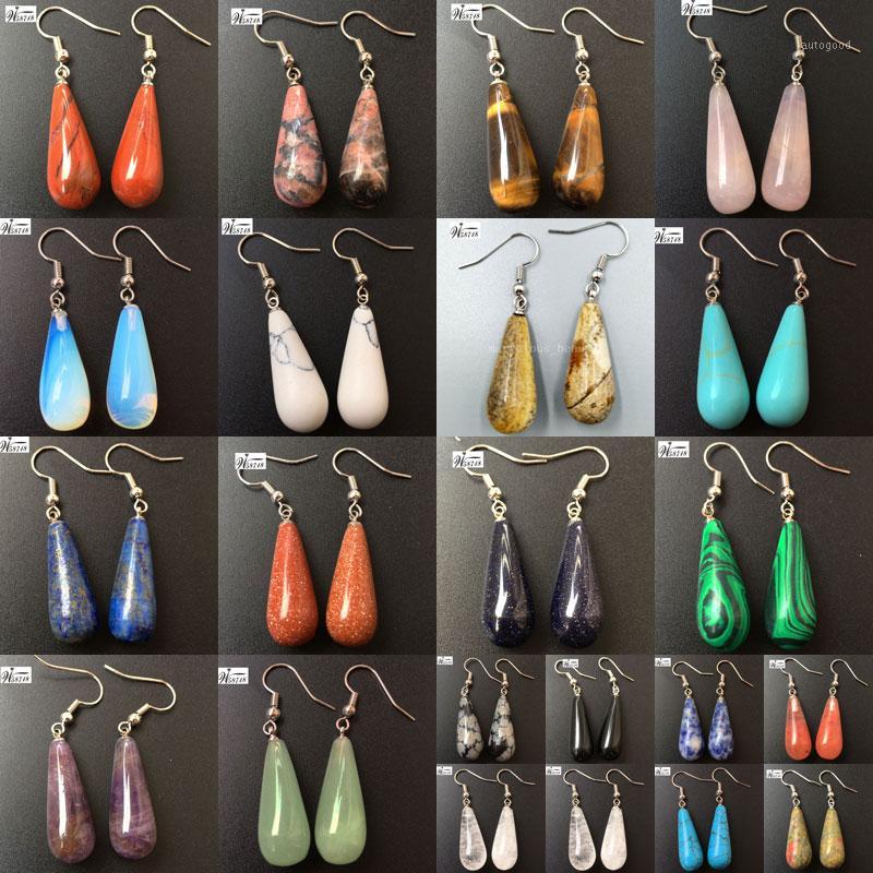 Dangle & Chandelier Malachite Lapis Lazuli Tiger Eye Crystal Howlite Aventurine Blue Sand Goldstone Opal Jaspe Drop Earring WFH6221
Dangle & Chandelier Malachite Lapis Lazuli Tiger Eye Crystal Howlite Aventurine Blue Sand Goldstone Opal Jaspe Drop Earring WFH6221