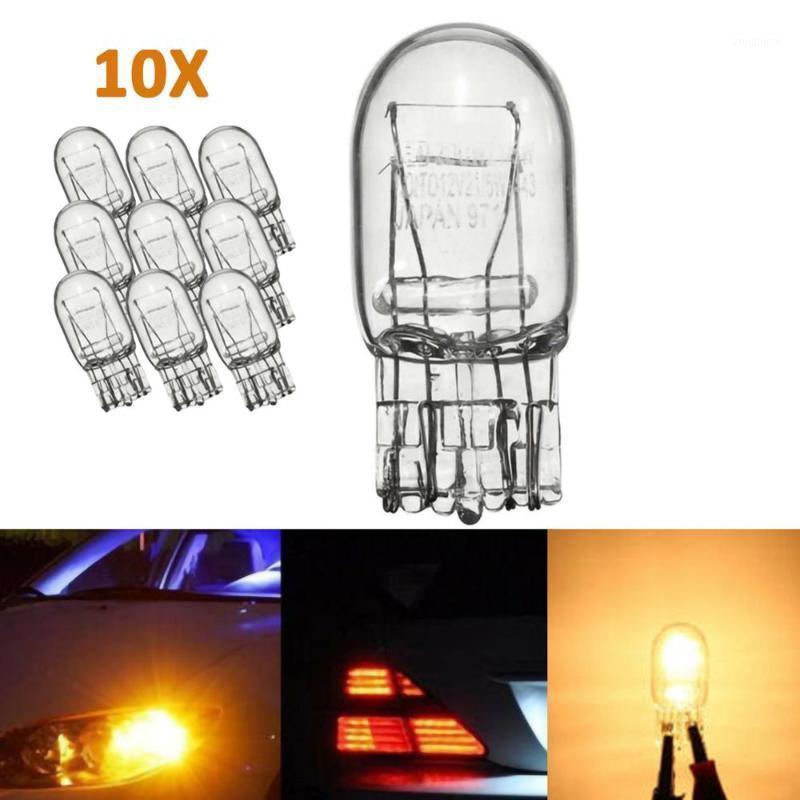 10pcs T20 Signal Light W21/5W 3800K 7443 Halogen Bulb Clear Glass Daytime Running Light Turn Stop Brake Tail Bulb DRL Bulbs Lamp1, As pic
10pcs T20 Signal Light W21/5W 3800K 7443 Halogen Bulb Clear Glass Daytime Running Light Turn Stop Brake Tail Bulb DRL Bulbs Lamp1, As pic