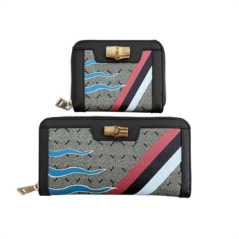 Bamboo Designer Wallets for Women Men Designer Purse Zipper Bag Ladies Card Holder Pocket Top Quality Coin Hold in Black BrownColor, Brown
Bamboo Designer Wallets for Women Men Designer Purse Zipper Bag Ladies Card Holder Pocket Top Quality Coin Hold in Black BrownColor, Brown