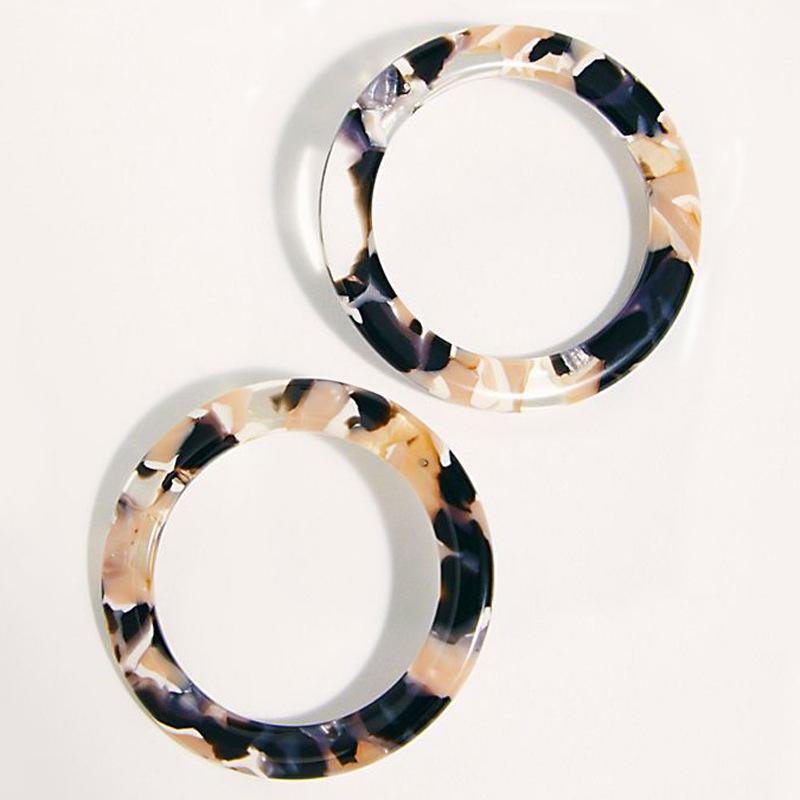 Circle Acetate Version Cool Jewelry Women's Atmosphere Fashion Ring Earrings Fashion Earrings Party Dance Gift
Circle Acetate Version Cool Jewelry Women's Atmosphere Fashion Ring Earrings Fashion Earrings Party Dance Gift