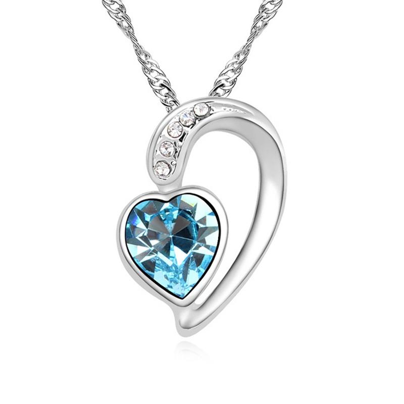 11.11 Trendy Heart Design Pendant Crystal Statement Necklace Made with Austrian Cristal Best Valentine Day Women Jewlery Gift
11.11 Trendy Heart Design Pendant Crystal Statement Necklace Made with Austrian Cristal Best Valentine Day Women Jewlery Gift
