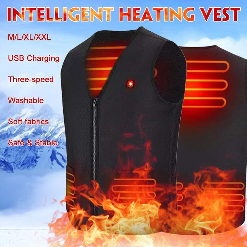 Winter Men's Heated Vest Women's Warm Fever Vest Heating USB Electric Heated Jacket Clothes for Camping Tourism, Type b
Winter Men's Heated Vest Women's Warm Fever Vest Heating USB Electric Heated Jacket Clothes for Camping Tourism, Type b