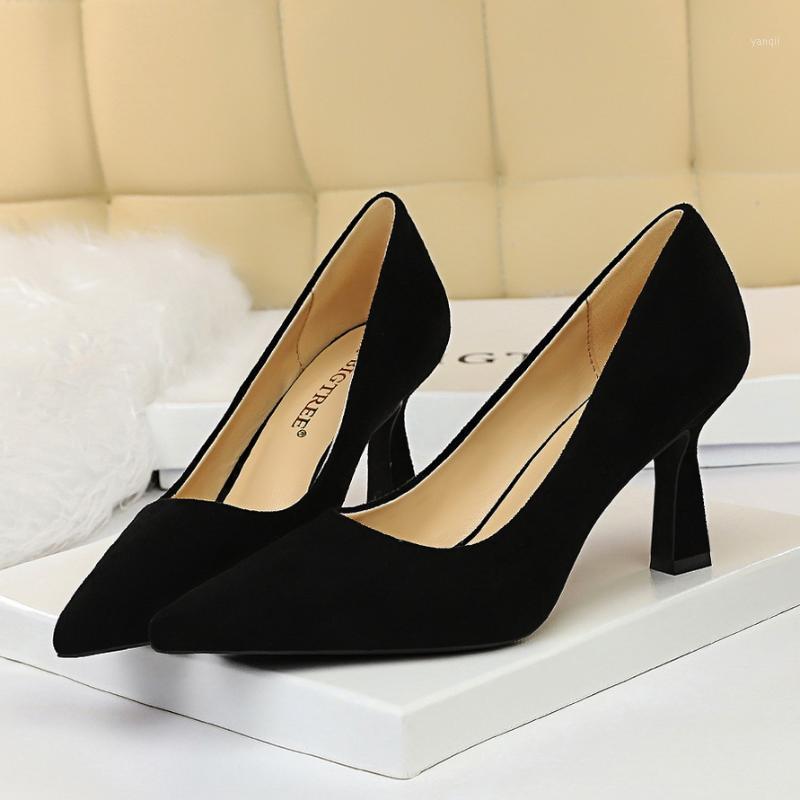 European And American Style Professional Fashion Simple Sexy Shallow Mouth Pointed Suede High Heels Were Thin Shoes1, Red
European And American Style Professional Fashion Simple Sexy Shallow Mouth Pointed Suede High Heels Were Thin Shoes1, Red