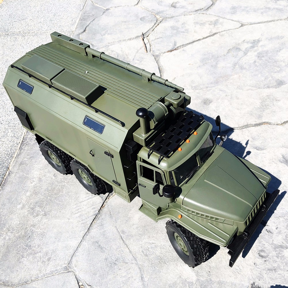 WPL B36 Ural 1/16 2.4G 6WD RC Car Military Off-Road Rock Crawler Command Communication Vehicle RTR Auto Army Truck Adults Toys
WPL B36 Ural 1/16 2.4G 6WD RC Car Military Off-Road Rock Crawler Command Communication Vehicle RTR Auto Army Truck Adults Toys