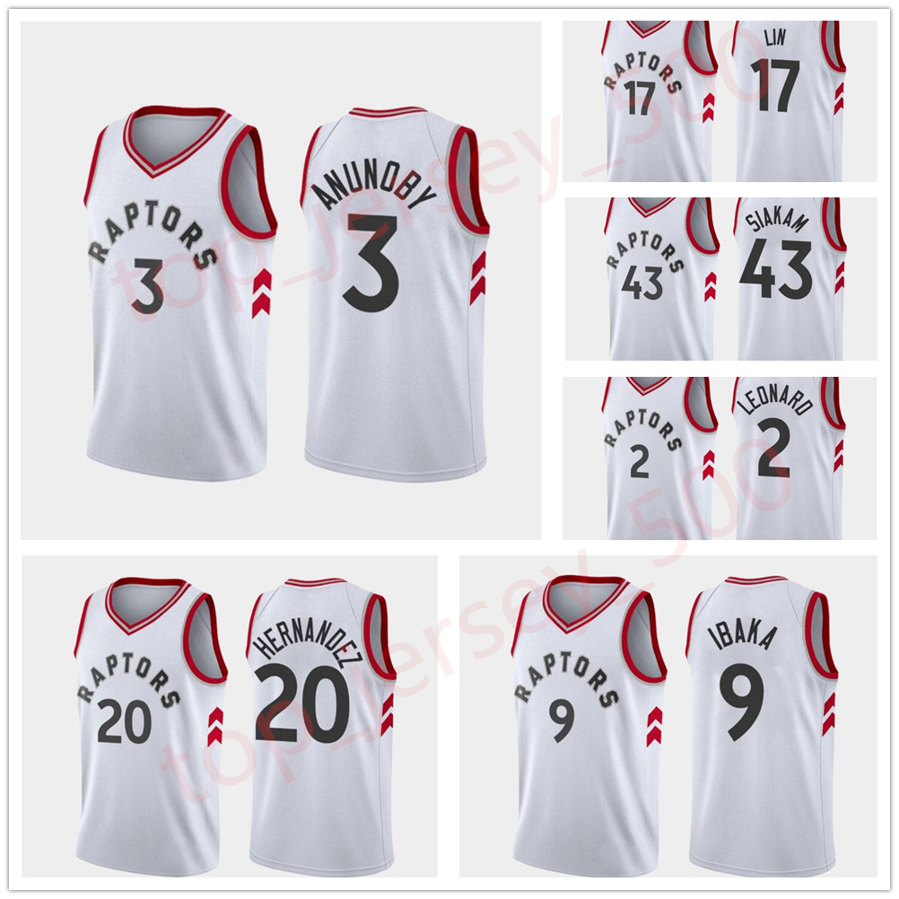 Basketball Jersey Pascal Siakam Dewan Hernandez Jeremy Lin Serge Ibaka OG Anunoby Kawhi Leonard Custom White 2021, As shown in illustration
Basketball Jersey Pascal Siakam Dewan Hernandez Jeremy Lin Serge Ibaka OG Anunoby Kawhi Leonard Custom White 2021, As shown in illustration
