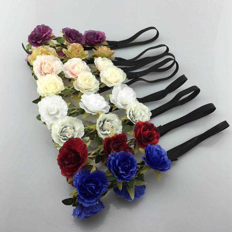 6Pcs/lot Handmade Bohemia Braid Multicolor Headbands For Girl Elastic Flower Crown Headband Women Hair Accessories Headwear, Fhb0004-2a1lan
6Pcs/lot Handmade Bohemia Braid Multicolor Headbands For Girl Elastic Flower Crown Headband Women Hair Accessories Headwear, Fhb0004-2a1lan