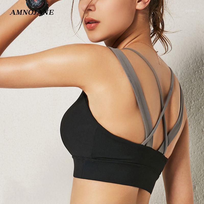 Strappy Back Sports Bra Running Seamless For Women Gym Sport Bras Push Up Workout Yoga Tops Crop Fitness Top Bralette Sportbra1, Black
Strappy Back Sports Bra Running Seamless For Women Gym Sport Bras Push Up Workout Yoga Tops Crop Fitness Top Bralette Sportbra1, Black