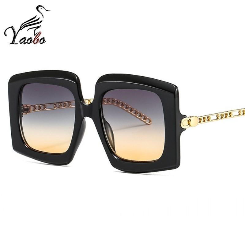 Oversized Luxury Sunglasses Chain Legs Women Men Fashion Shades UV400 Vintage Glasses
Oversized Luxury Sunglasses Chain Legs Women Men Fashion Shades UV400 Vintage Glasses