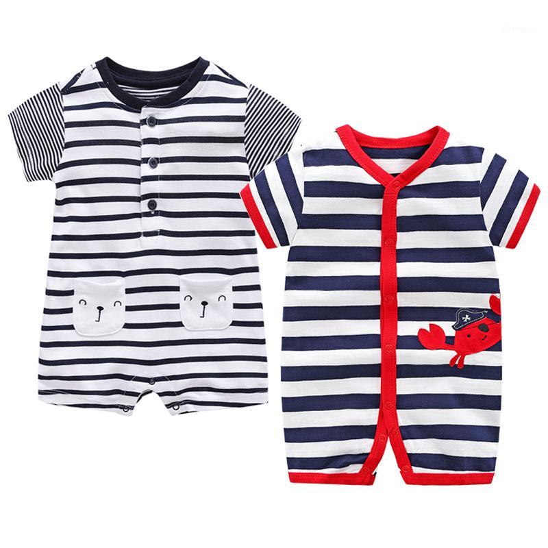 Stripe baby rompers boy girls cotton overalls short sleeves newborn Clothes animal Roupas de Jumpsuits1, Rss1034
Stripe baby rompers boy girls cotton overalls short sleeves newborn Clothes animal Roupas de Jumpsuits1, Rss1034