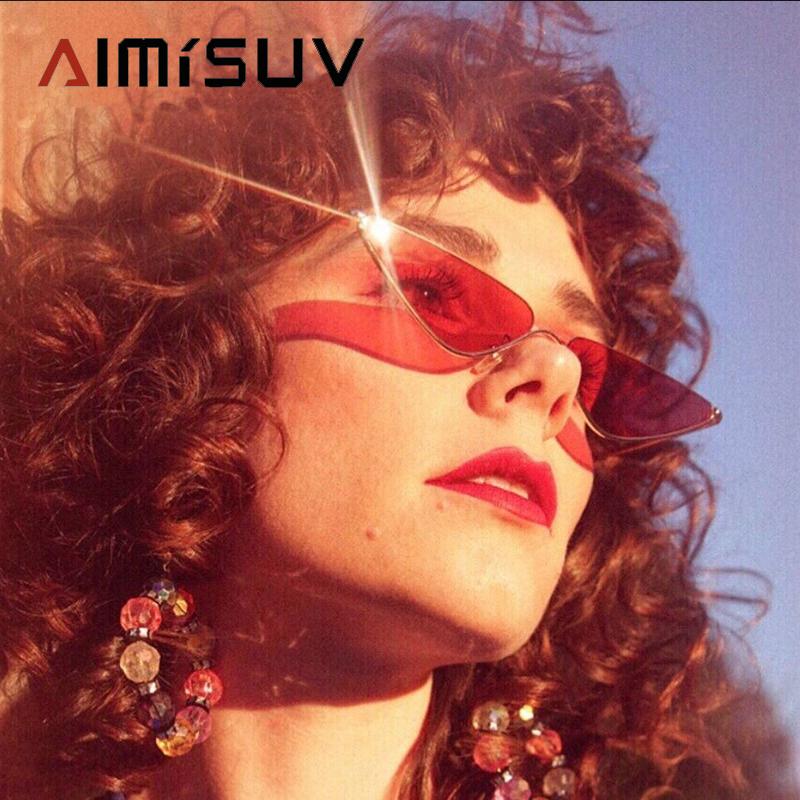 AIMISUV Retro Small Cat Eye Sunglasses For Women Brand Designer Metal Half Frame Shade Triangle Vintage Female Eyeglasse
AIMISUV Retro Small Cat Eye Sunglasses For Women Brand Designer Metal Half Frame Shade Triangle Vintage Female Eyeglasse