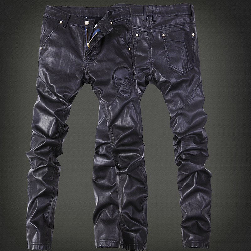 2021 New Fashion Brand Embroidered Men's Trousers Dj Club Jogging Cycling Locomotive Men Leather Pants Jf5v, 109
2021 New Fashion Brand Embroidered Men's Trousers Dj Club Jogging Cycling Locomotive Men Leather Pants Jf5v, 109