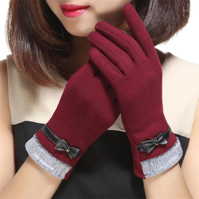 LJCUIYAO Women Winter Warm Knitted Thickened Stretchy Mittens Gloves Female Thermal Casual Covered Finger Bow Decoration Mittens1
LJCUIYAO Women Winter Warm Knitted Thickened Stretchy Mittens Gloves Female Thermal Casual Covered Finger Bow Decoration Mittens1