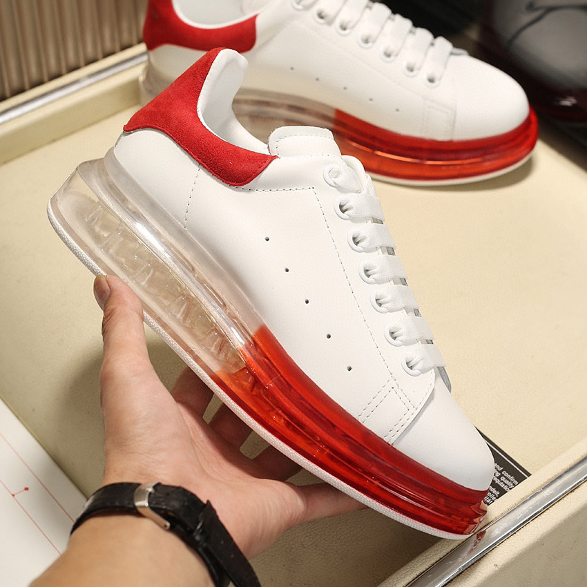 Mens Platform Shoes Cushion Crystal Bottom Women Heightened Jelly Black Red Suede Rhinestone Top Leather Sneakers Flat Designer Casual Shoes
Mens Platform Shoes Cushion Crystal Bottom Women Heightened Jelly Black Red Suede Rhinestone Top Leather Sneakers Flat Designer Casual Shoes